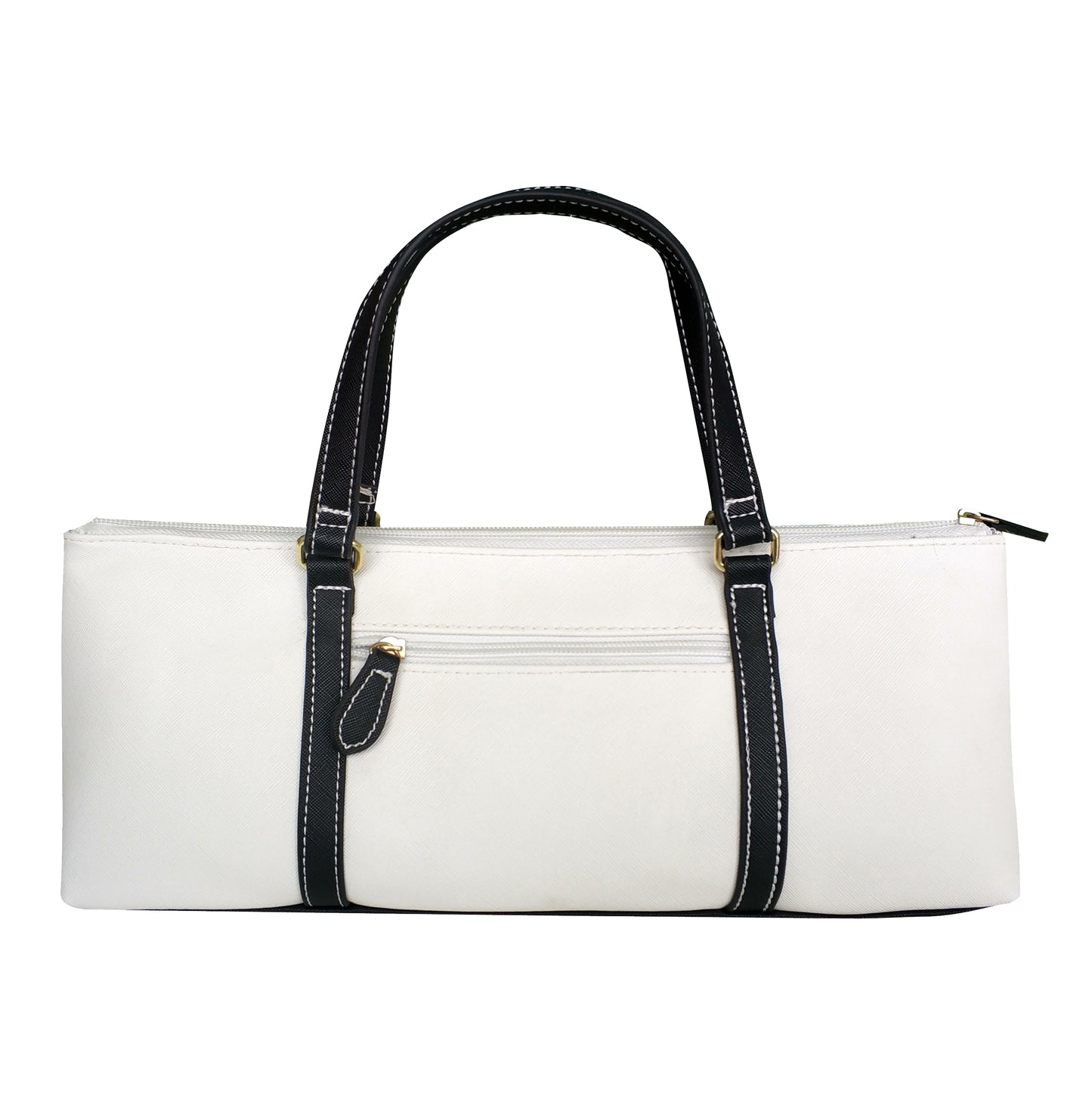 Sachi insulated Wine purse - black and white