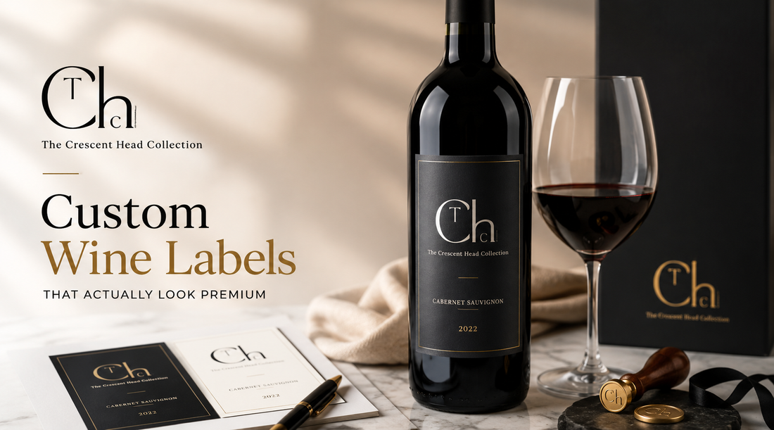 How to Design Custom Wine Labels That Actually Look Premium