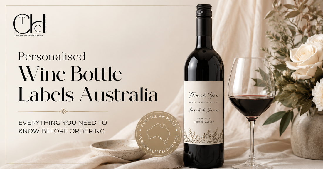 Personalised Wine Bottle Labels Australia: Everything You Need to Know Before Ordering