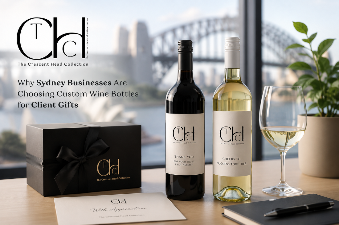 Why Sydney Businesses Are Choosing Custom Wine Bottles for Client Gifts