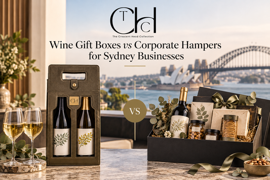 Wine Gift Boxes vs Corporate Hampers: Which Is Better for Sydney Businesses?