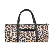 Sachi Insulated Wine Purse - Leopard