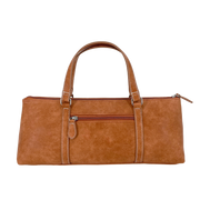 Sachi Insulated Wine Purse - Brown Faux Leather