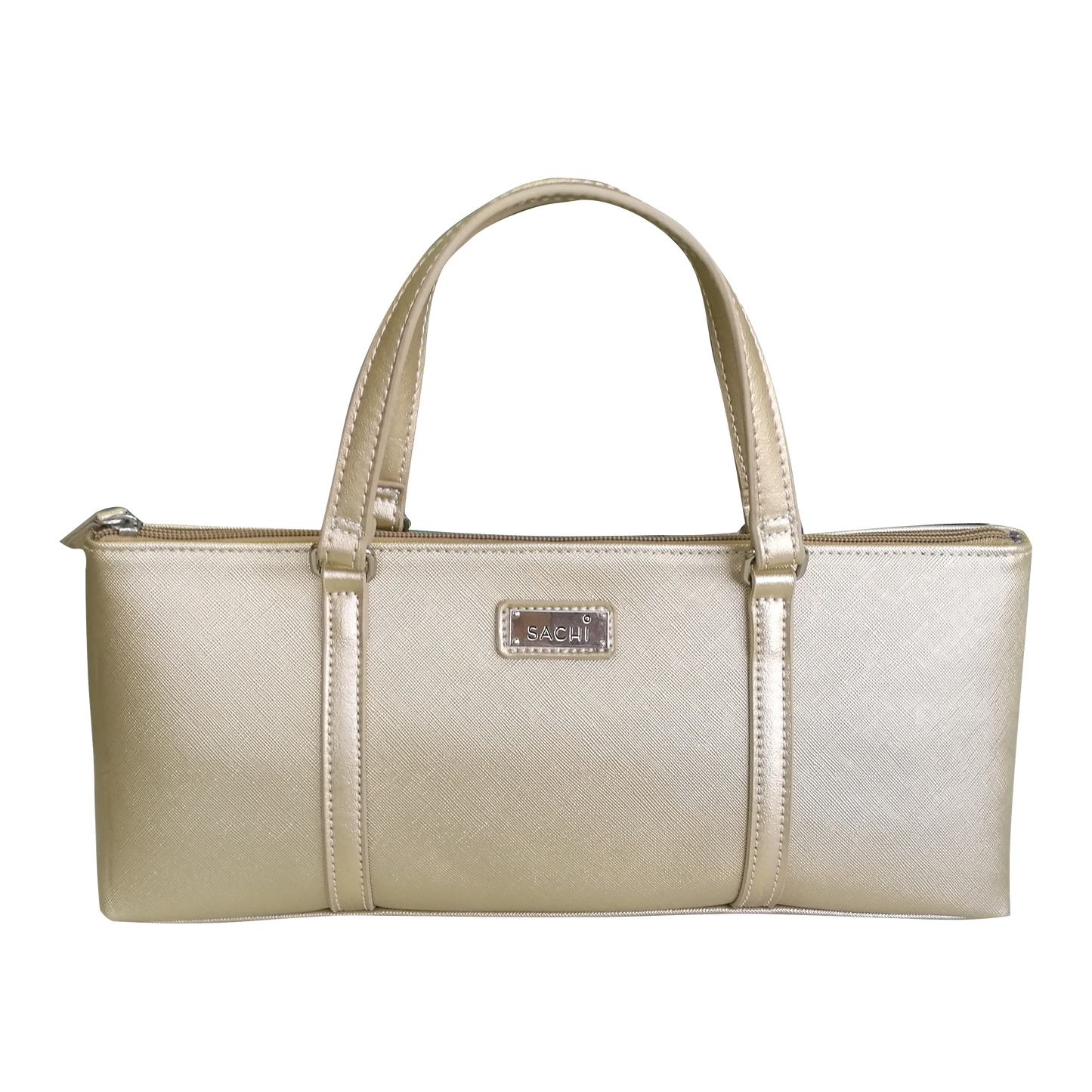 Sachi Insulated Wine Purse - Champagne Gold