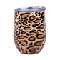 Oasis stainless Steel double wall Insulated wine Tumbler 330ml Leopard