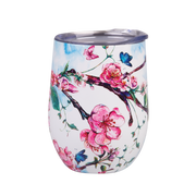 Oasis stainless Steel double wall Insulated wine Tumbler 330ml Spring Blossom