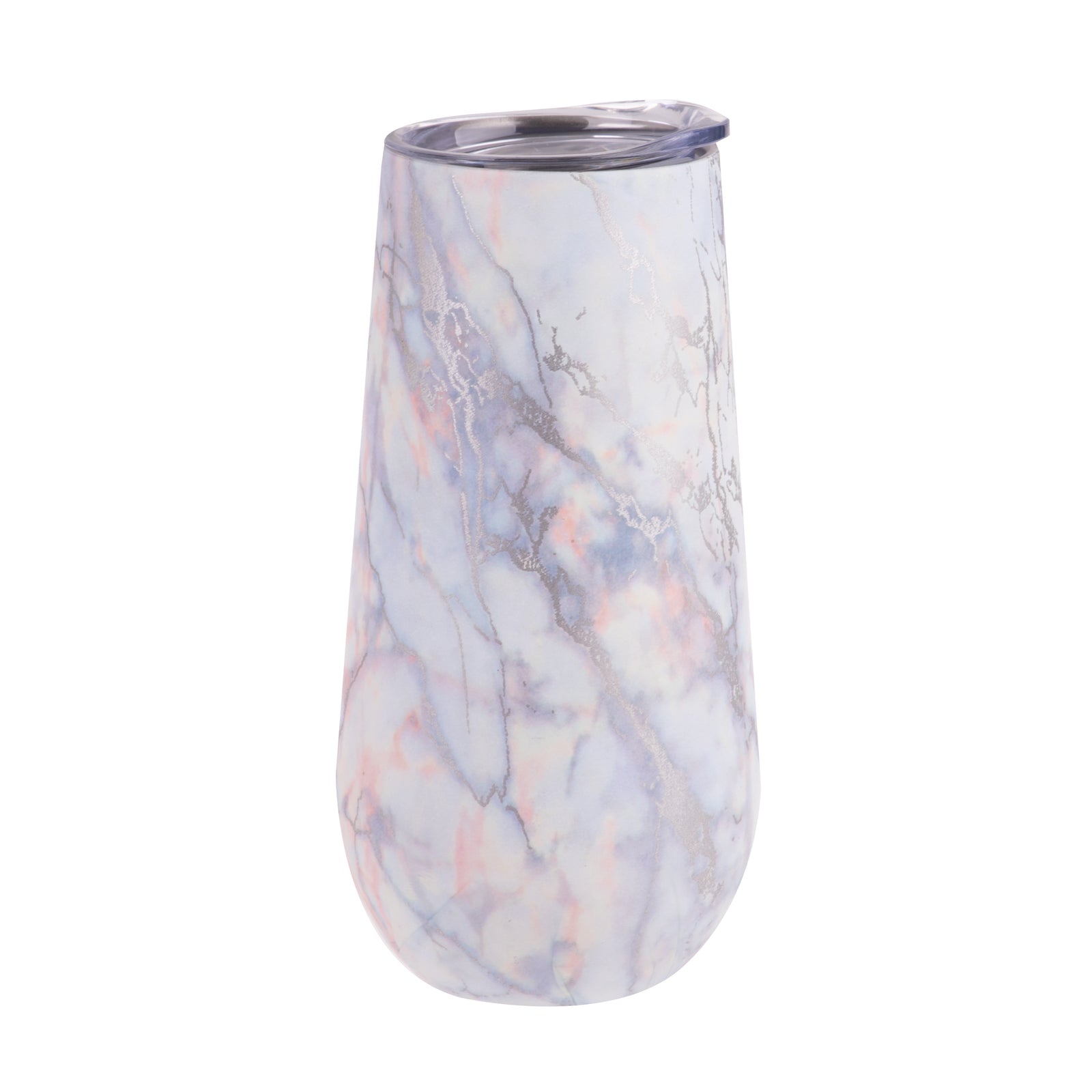 Oasis stainless Steel double wall Insulated champagne Flute 180ml Quartz